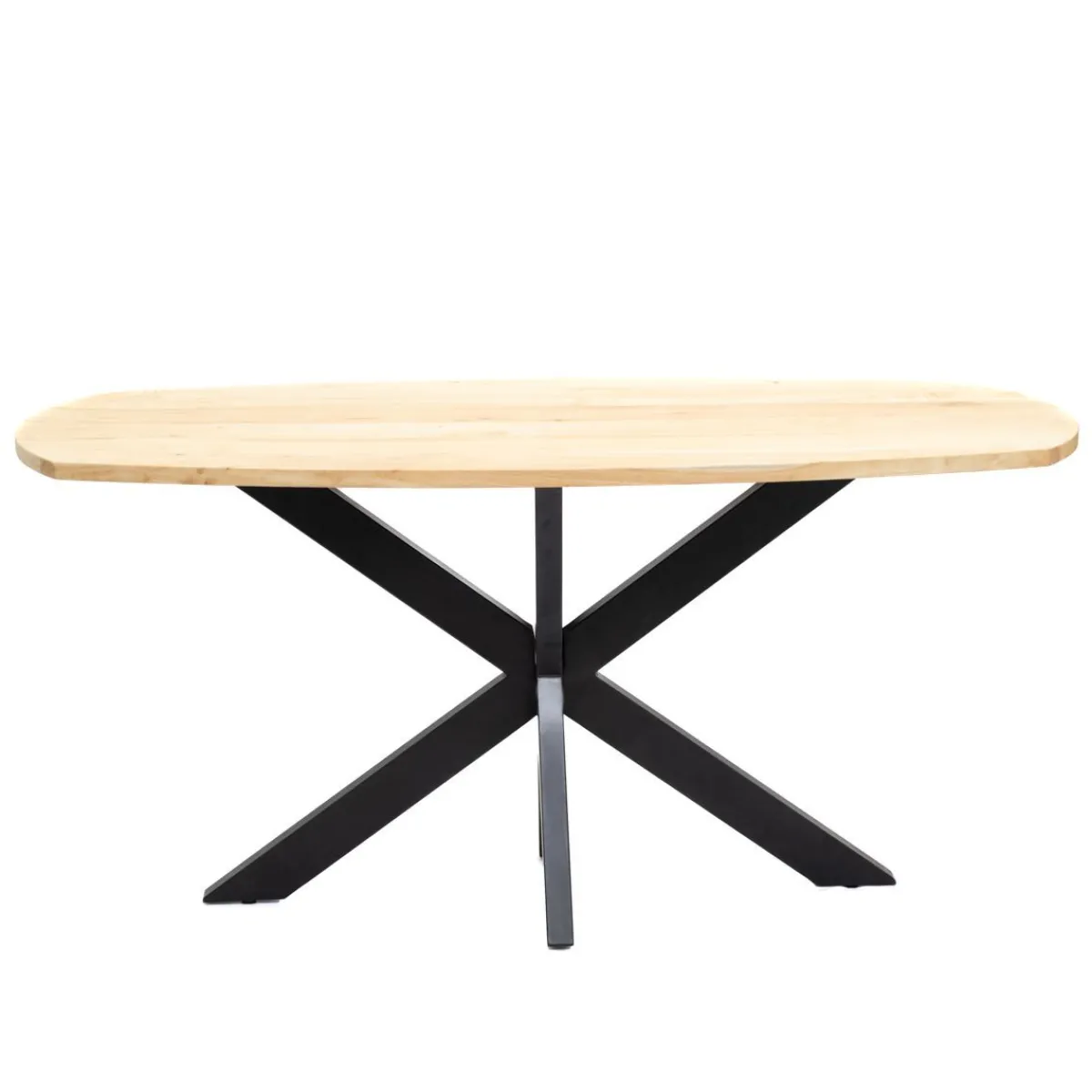 Shop Stol Glima Lite Drewno Akacji + Metal 160X80X76 Cm Stoły