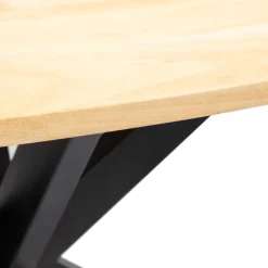 Shop Stol Glima Lite Drewno Akacji + Metal 160X80X76 Cm Stoły