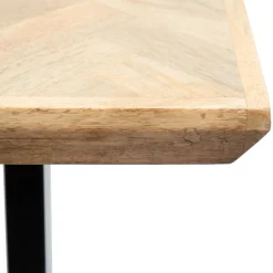 Cheap Stol Mangata Lite Drewno Mango + Metal 140X70X76 Cm Stoły
