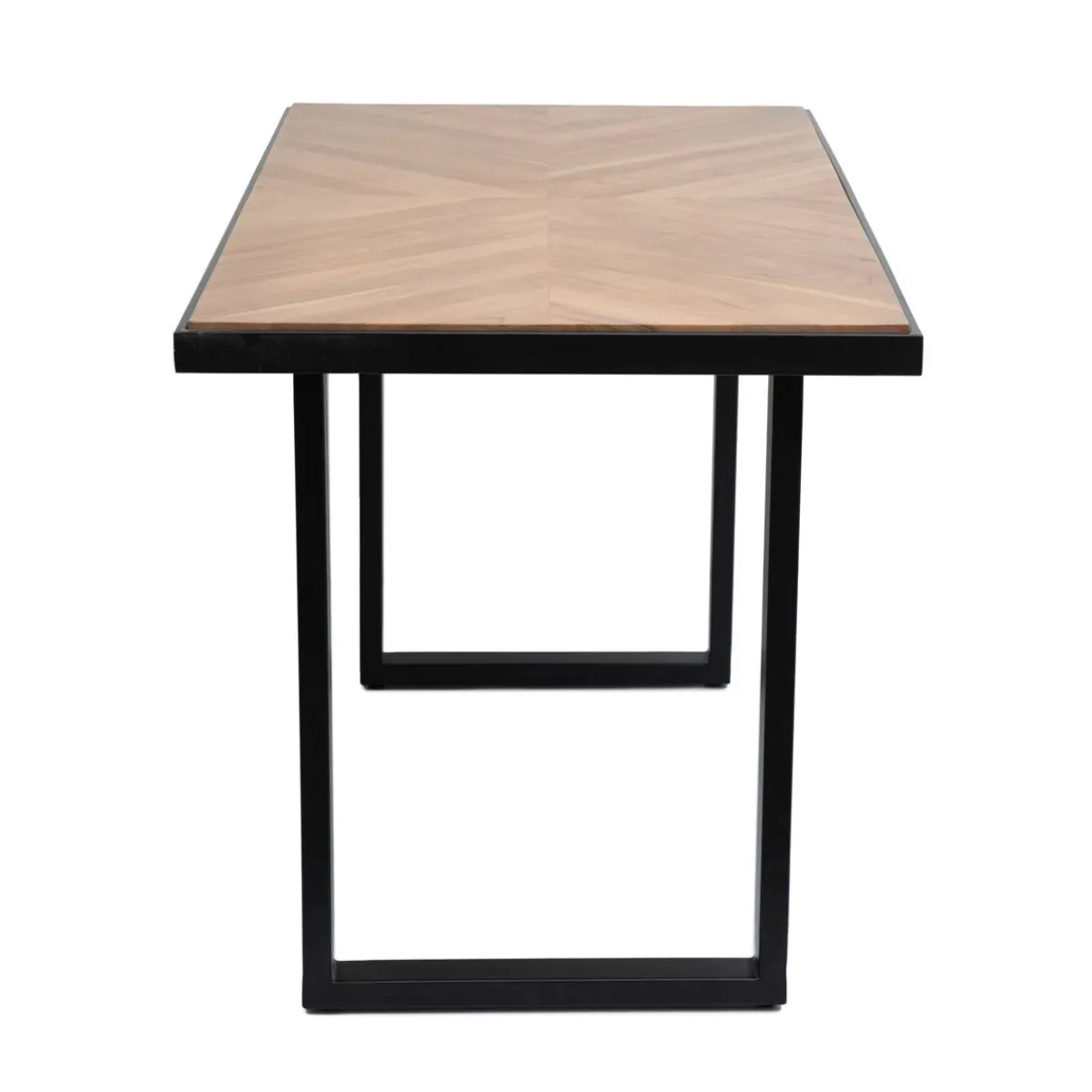 Discount Stol Nattmal Lite Drewno Akacji + Metal 140X70X76 Cm Stoły