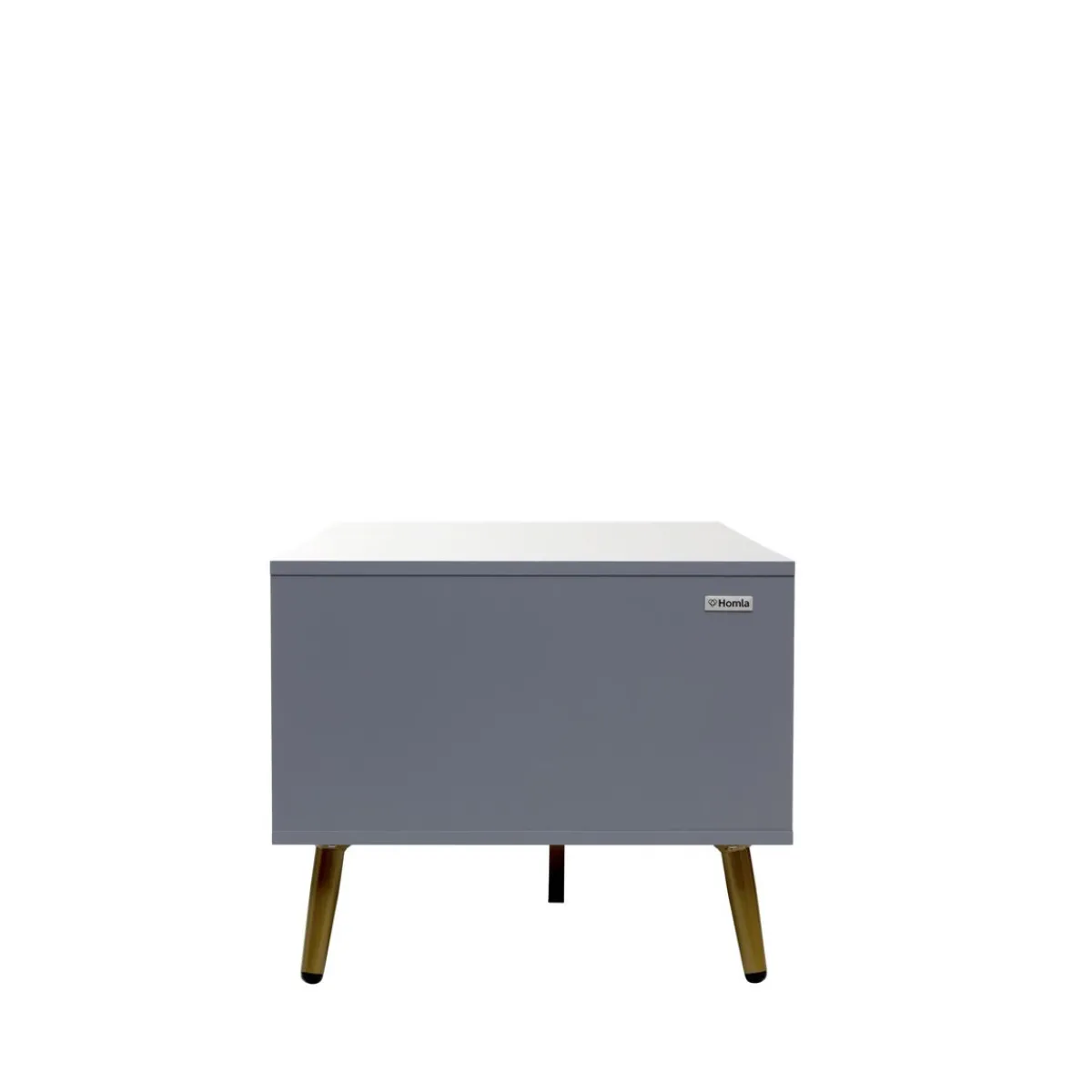 Sale Stolik Kawowy Bodo Grafitowy Z Metalowymi Nogami 100X50X45 Cm Stoliki Kawowe