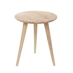 Shop Stolik Kawowy Tioma Naturalny 40X40X46 Cm Stoliki Ogródowe