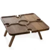 Best Sale Stolik Mooka Akacjowy 34X34Cm Stoliki Kawowe