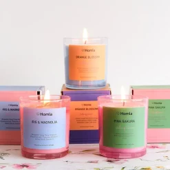 Outlet Swieca Zapachowa Colors Of Seasons Pink Sakura 150 G Świece Ogródowe