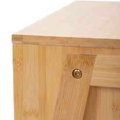 New Szafka Nocna Slumber Bambusowy Naturalny 42X29X42 Cm Szafki Nocne