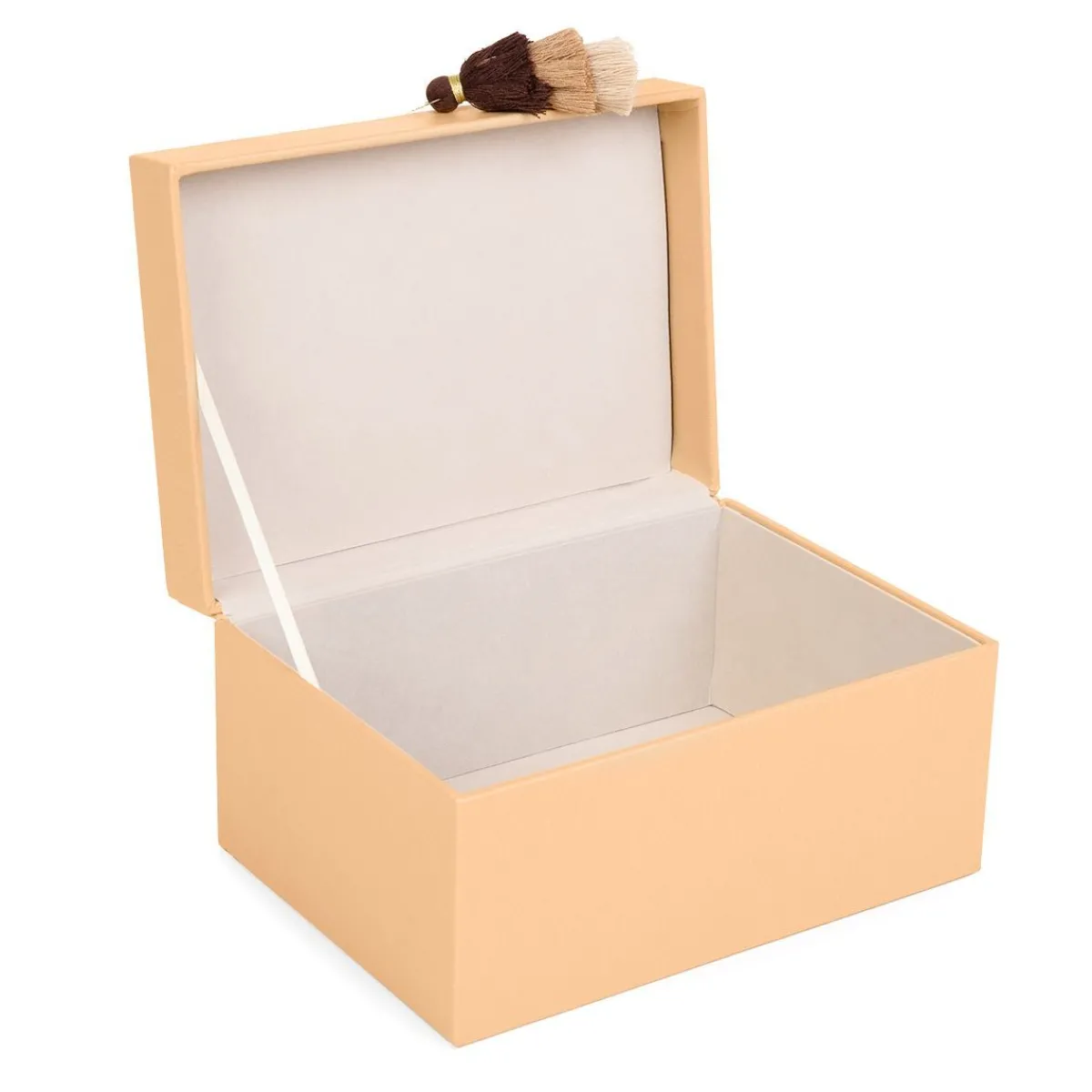 Cheap Szkatulka Mela Z Eko Skory Brazowa 23X16,5X12,5 Cm Szkatułki