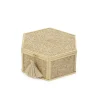 Online Szkatulka Na Bizuterie Grazia Szesciokatna Z Plecionka 10,5X12X4,8 Cm Szkatułki