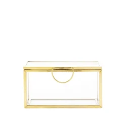 Hot Szkatulka Na Bizuterie Grazia Mini Zlota 9X4X5Cm Szkatułki