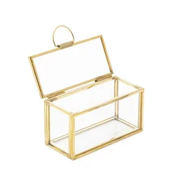 Hot Szkatulka Na Bizuterie Grazia Mini Zlota 9X4X5Cm Szkatułki