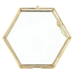 Clearance Szkatulka Na Bizuterie Grazia Szesciokatna Zlota 17X16X5 Cm Szkatułki