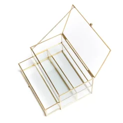 Cheap Szkatulka Na Bizuterie Grazia Z Szufladka Zlota 21X10X10,5 Cm Szkatułki