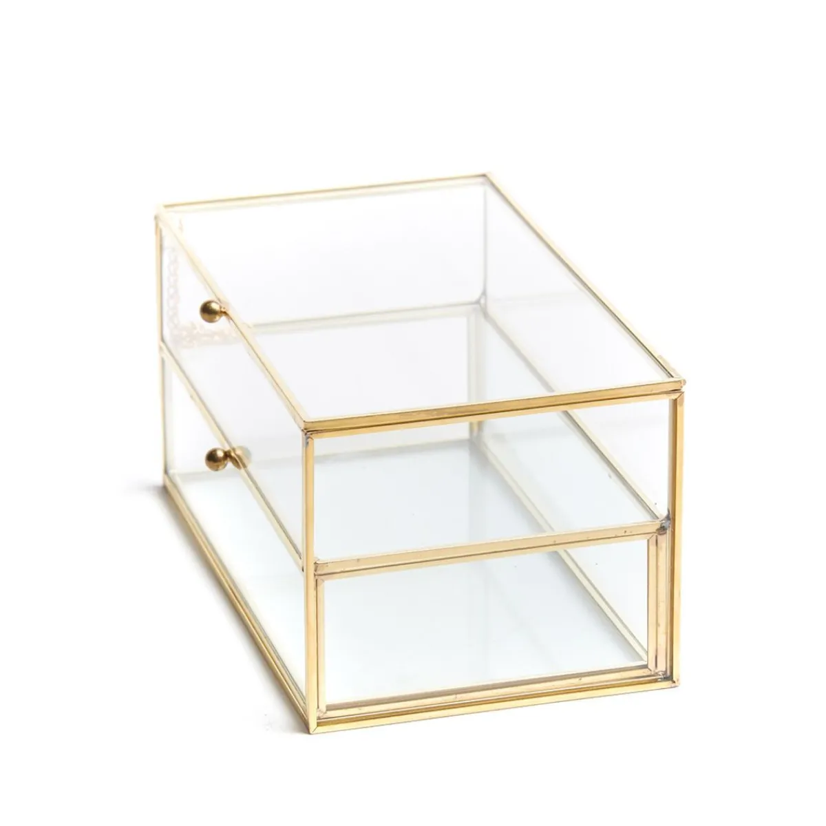 Cheap Szkatulka Na Bizuterie Grazia Z Szufladka Zlota 21X10X10,5 Cm Szkatułki