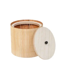 Outlet Szkatulka Na Bizuterie Loma Bambusowa 12X12 Cm Szkatułki