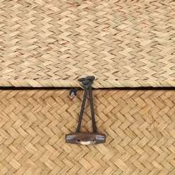 Outlet Szkatulka Na Bizuterie Talulah Pleciona Naturalna 25X20X9 Cm Szkatułki