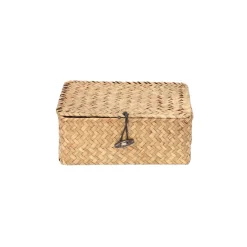 Clearance Szkatulka Na Bizuterie Talulah Pleciona Naturalna 20X12X8Cm Szkatułki