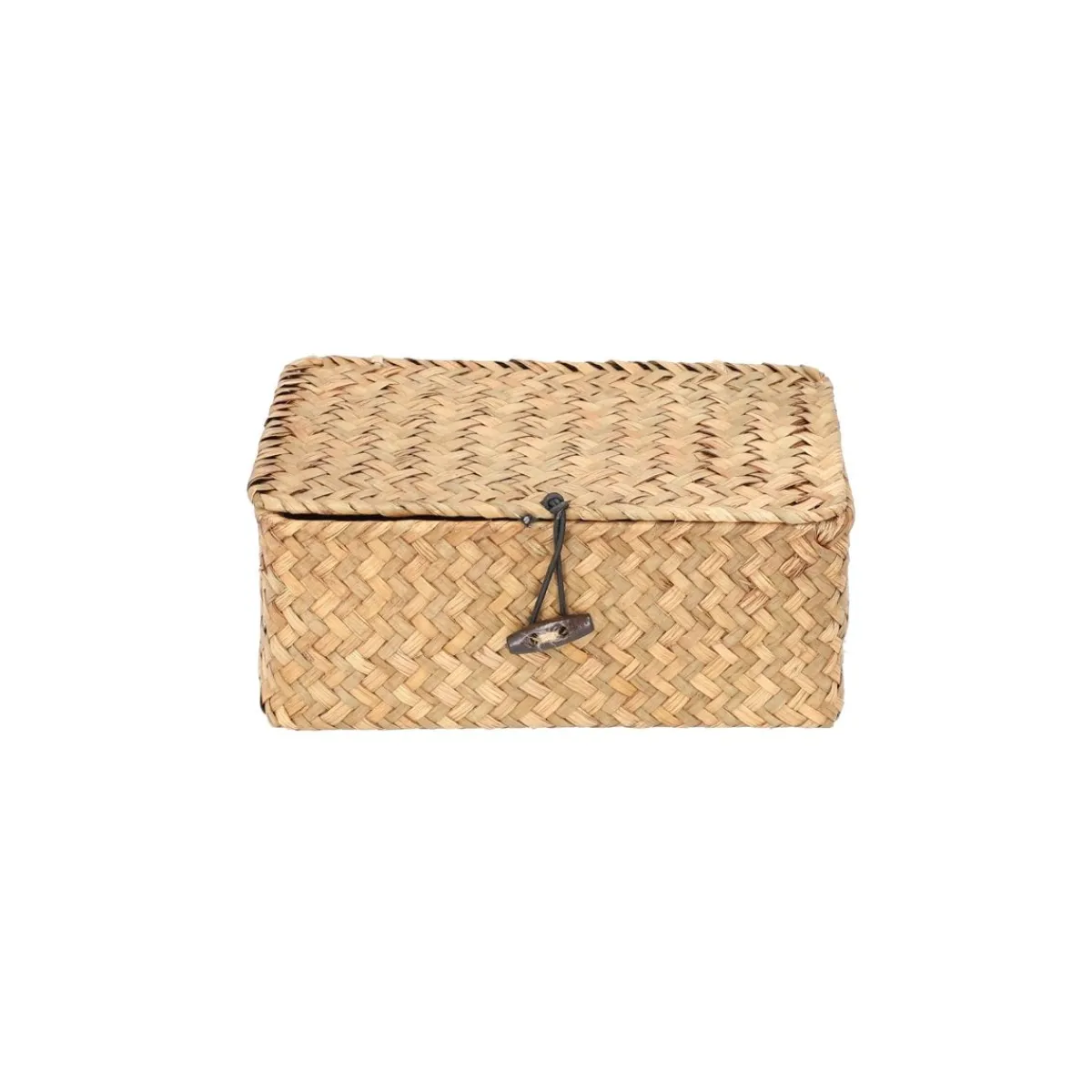 Clearance Szkatulka Na Bizuterie Talulah Pleciona Naturalna 20X12X8Cm Szkatułki