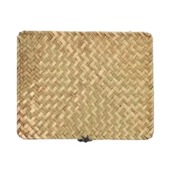 Outlet Szkatulka Na Bizuterie Talulah Pleciona Naturalna 25X20X9 Cm Szkatułki