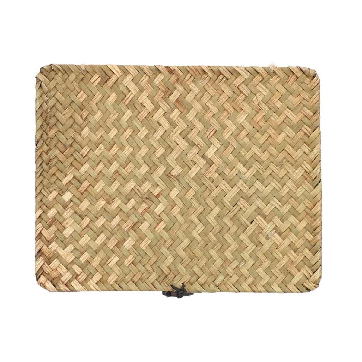 Outlet Szkatulka Na Bizuterie Talulah Pleciona Naturalna 25X20X9 Cm Szkatułki