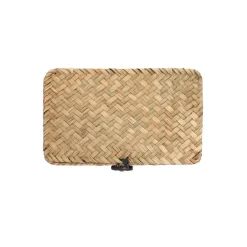 Clearance Szkatulka Na Bizuterie Talulah Pleciona Naturalna 20X12X8Cm Szkatułki