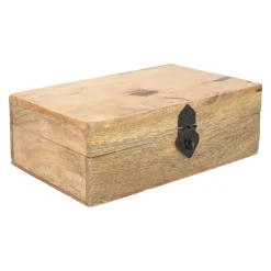 Outlet Szkatulka Sombre Drewniana 22X14X8 Cm Szkatułki