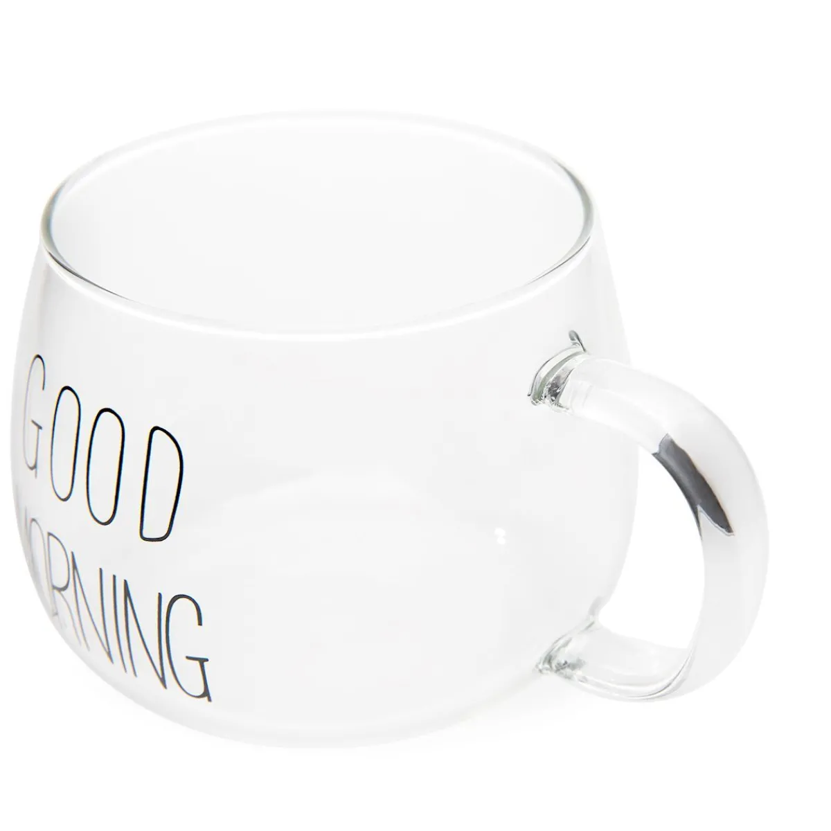 Cheap Szklanka Good Morning Z Uchem 0,4 L Naczynia Ogródowe I Piknikowe