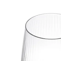 Shop Szklanka Lynn Ryflowana Transparentna 0,55 L Szklanki