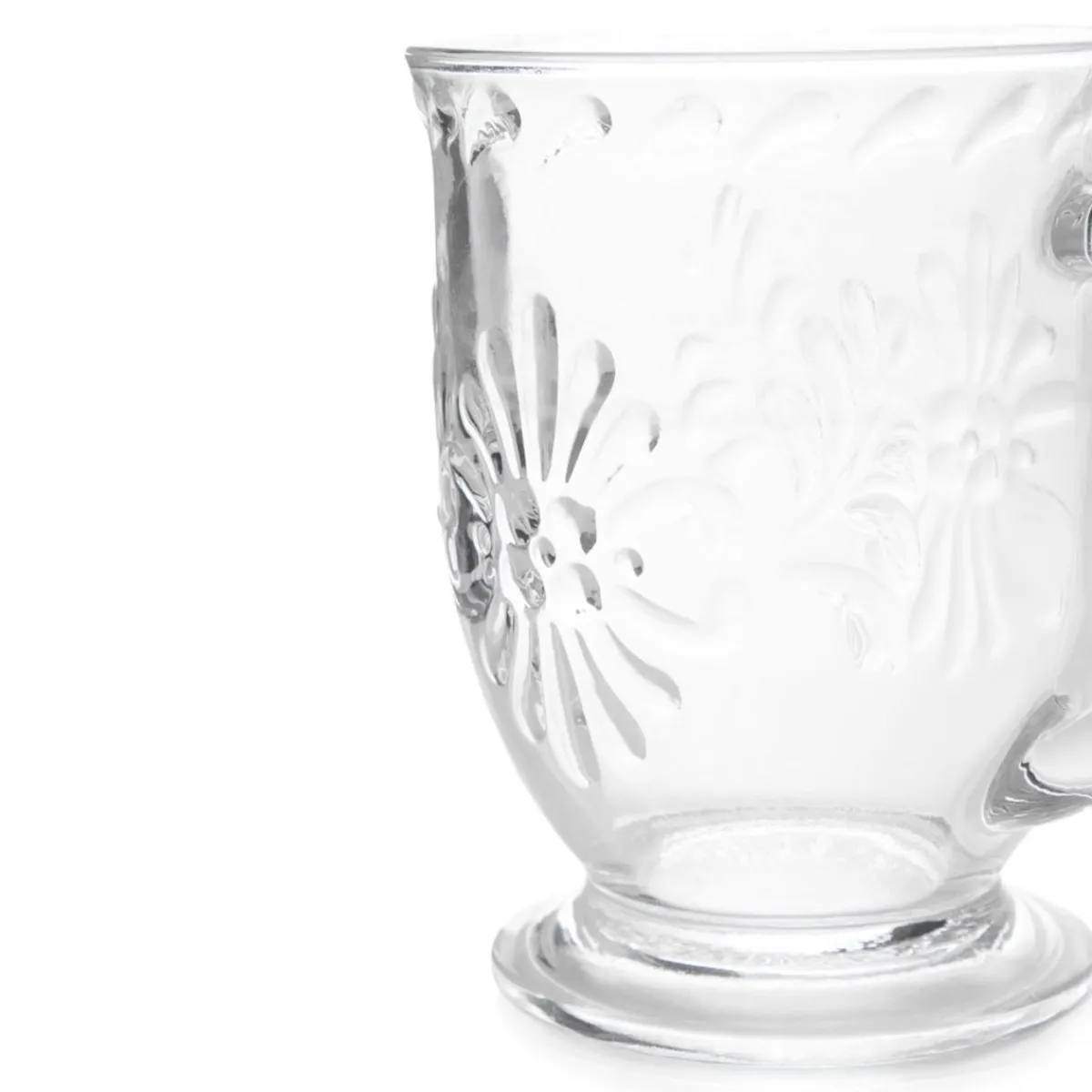 Clearance Szklanka Roser Wzorzysta Z Uchem, 2 Szt. 0,45 L Szklanki