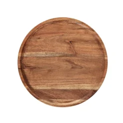 New Taca Dekoracyjna Acacia Z Drewna Akacjowego 24X2,5 Cm Misy I Tace Dekoracyjne