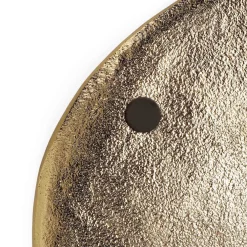 Discount Taca Girona Metalowa Zlota 26X5 Cm Naczynia Ogródowe I Piknikowe