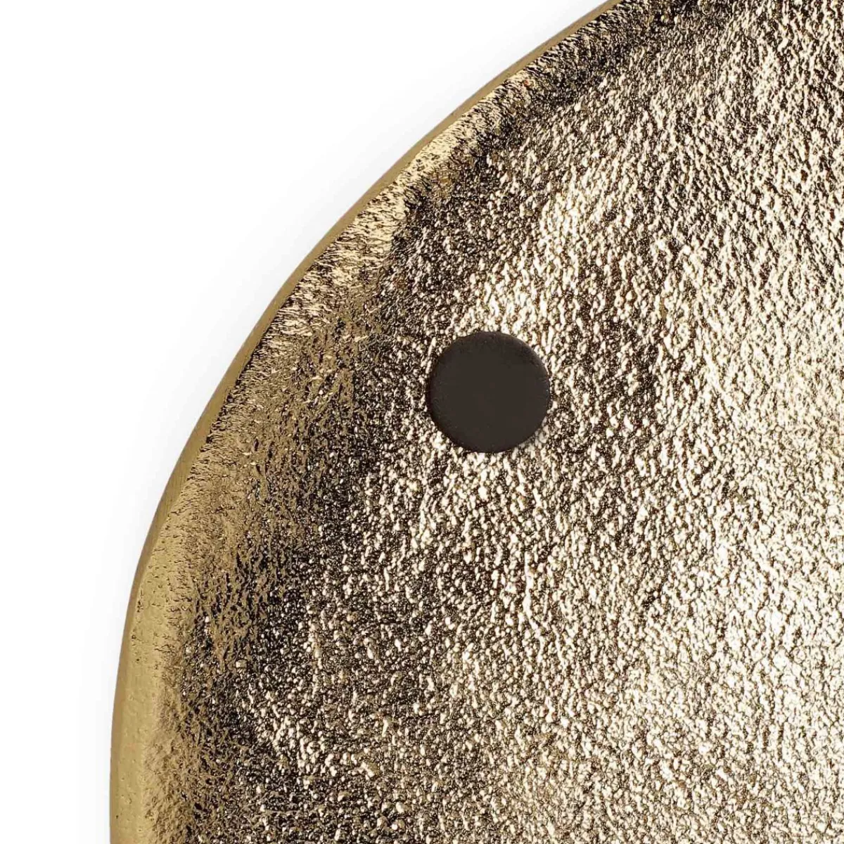 Discount Taca Girona Metalowa Zlota 26X5 Cm Naczynia Ogródowe I Piknikowe