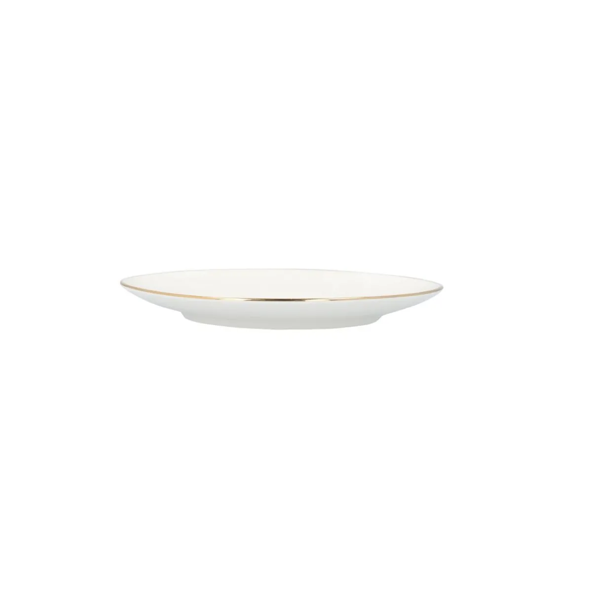 Clearance Talerz Auro Deserowy Ze Zlota Obwodka 19 Cm Zastawa Porcelanowa