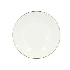 Online Talerz Auro Gleboki Ze Zlota Obwodka 21 Cm Zastawa Porcelanowa