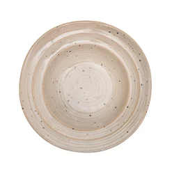Fashion Talerz Palmera Gleboki Bezowy 19 Cm Talerze