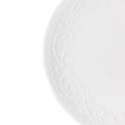 Outlet Talerz Sylia Obiadowy Z Ornamentem 27 Cm Zastawa Porcelanowa