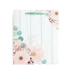 Shop Torebka Prezentowa Cymka Rozowe Kwiaty 14X27X33 Pozostale Ozdoby