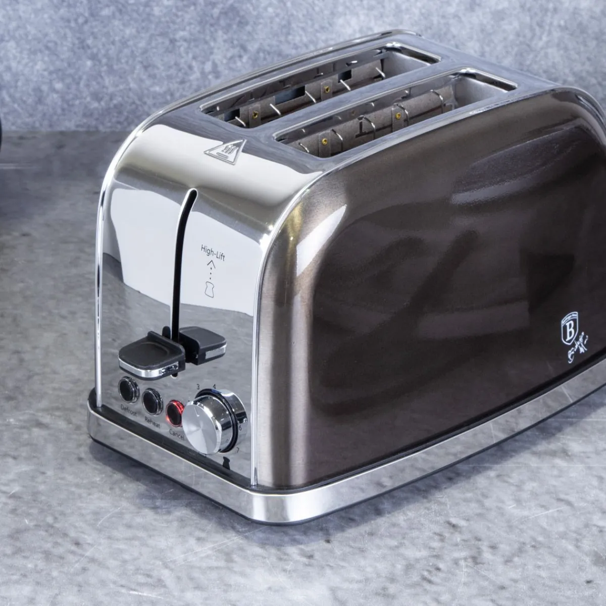Sale Toster Metallic Black 2-Kanapkowy 750-850 W Sprzęt Agd