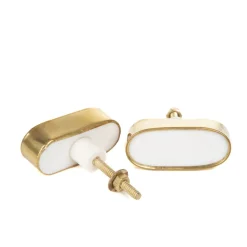 Online Uchwyty Do Mebli Gemi Metalowe Z Marmurem 5,2X6,8X2,2Cm Akcesoria Meblowe