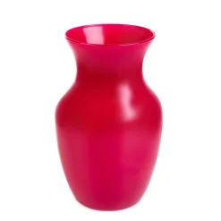 Hot Wazon Ambros Szklany Fuksjowy 13X12X20 Cm Wazony I Donice