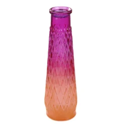 Outlet Wazon Archie Szklany Ombre Fukcjowo-Pomaranczowy 6,5X22 Cm Wazony I Donice