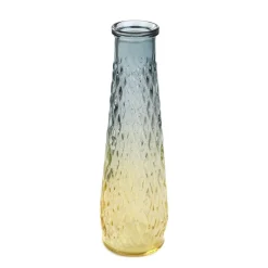 Online Wazon Archie Szklany Ombre Granatowo-Zolty 6,5X22 Cm Wazony I Donice