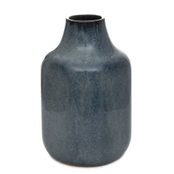 Clearance Wazon Rufus Ceramiczny Granatowy 14X14X22 Cm Wazony I Donice