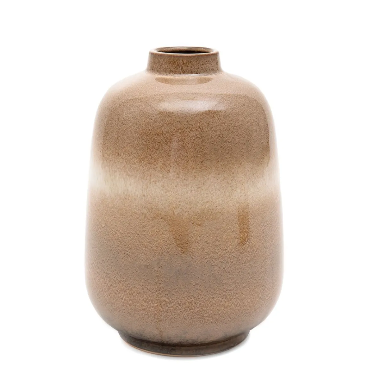 Online Wazon Soleto Ceramiczny Bezowy 15,5X22,4 Cm Wazony I Donice