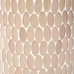 Shop Wazon Tesseli Z Mozaika Rozowy 23X13 Cm Wazony I Donice