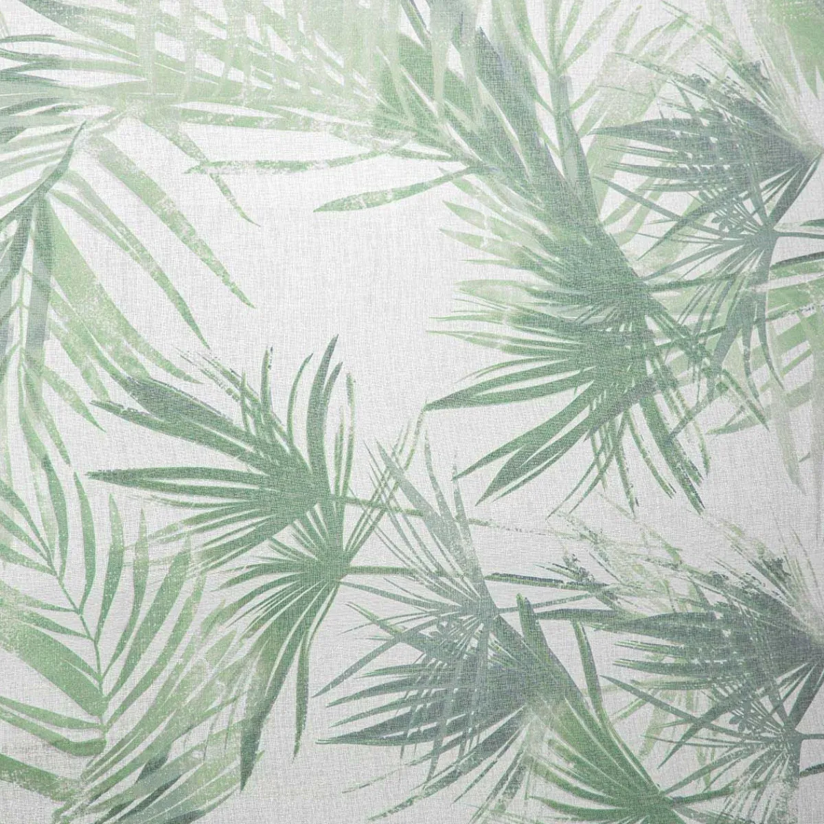 Discount Zaslona Dail W Zielone Liscie 140X250 Cm Zasłony I Firany