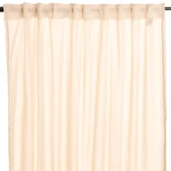 Best Sale Zaslona Della Z Koronka Bezowa 135X250 Cm Zasłony I Firany