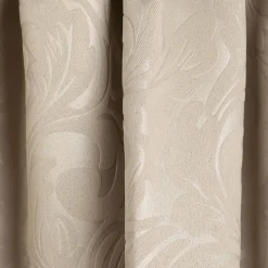 Online Zaslona Elisi Z Wytlaczanym Wzorem Bezowa 140X250 Cm Zasłony I Firany