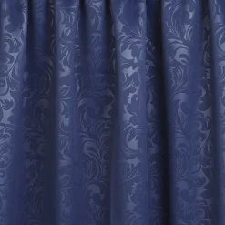 Online Zaslona Elisi Z Wytlaczanym Wzorem Granatowa 140X250 Cm Zasłony I Firany