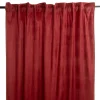 Cheap Zaslona Patty Welwetowa Bordowa 140X250 Cm Zasłony I Firany