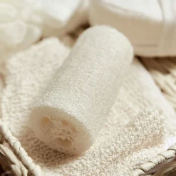 Fashion Zestaw Akcesoriow Do Pielegnacji Ciala Wellness 7 Szt 30X30X6 Cm Szczotki I Gąbki Do Kąpieli