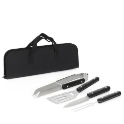 Cheap Zestaw Akcesoriow Easy Grill Do Grillowania W Etui, 4 Elementy 37X13 Cm Akcesoria Do Grillowania